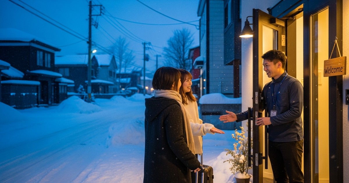 旭川で民泊運営代行に依頼するメリットと現地対応体制の重要性