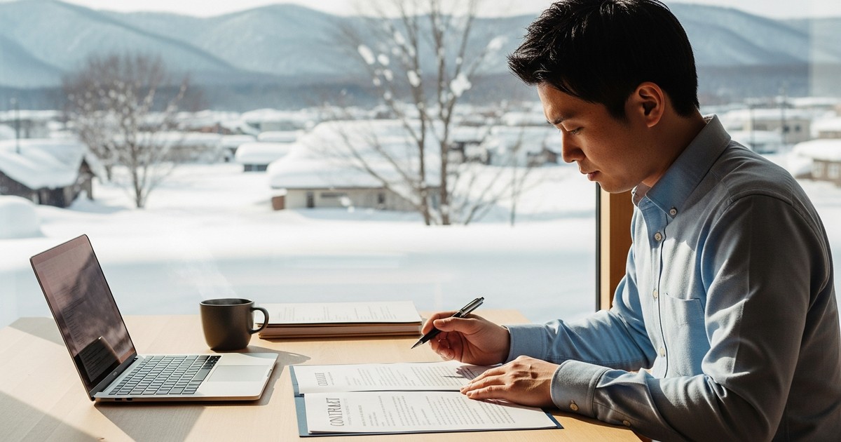 北海道の民泊運営代行会社に依頼する前に読むべき契約書チェックリスト
