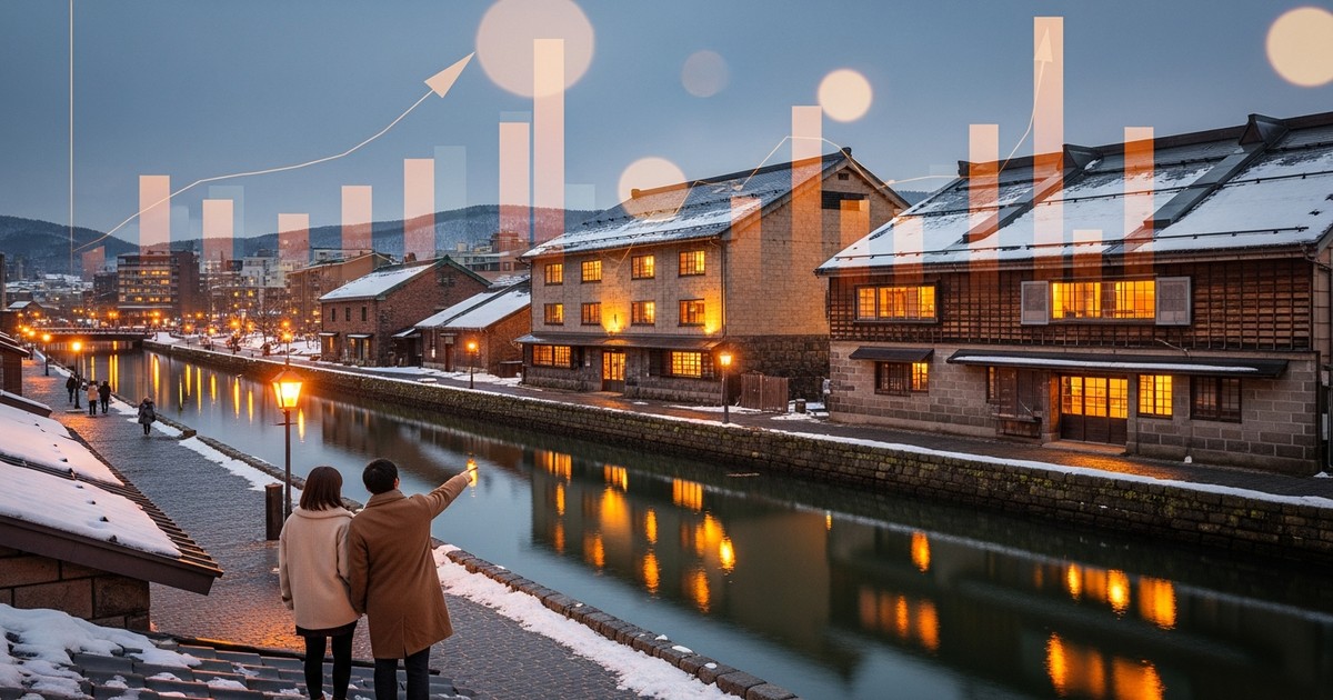 小樽の旅館業（簡易宿所）稼働率と収益ポテンシャル｜データで見る市場