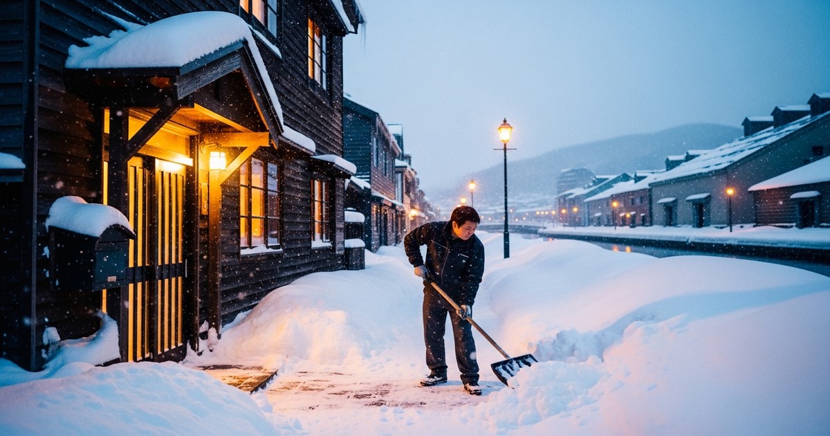 小樽の民泊運営代行、冬季（11月〜3月）の管理体制はどうすべきか