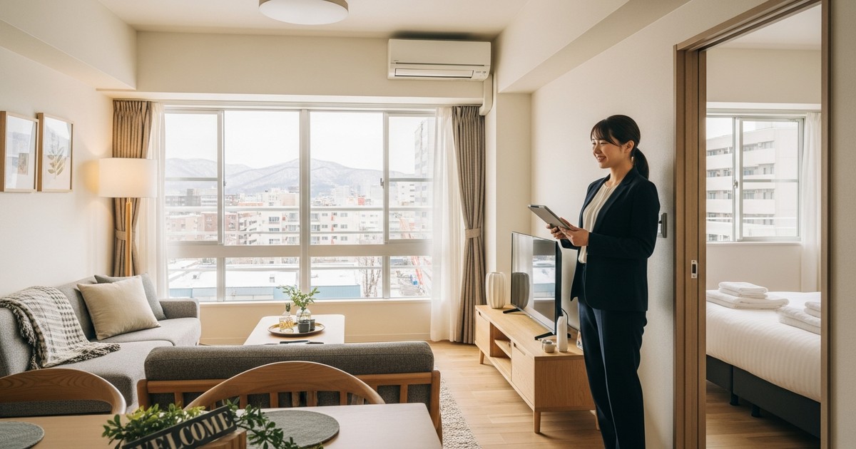 札幌で民泊運営代行を依頼するなら？料金相場と選び方のポイント