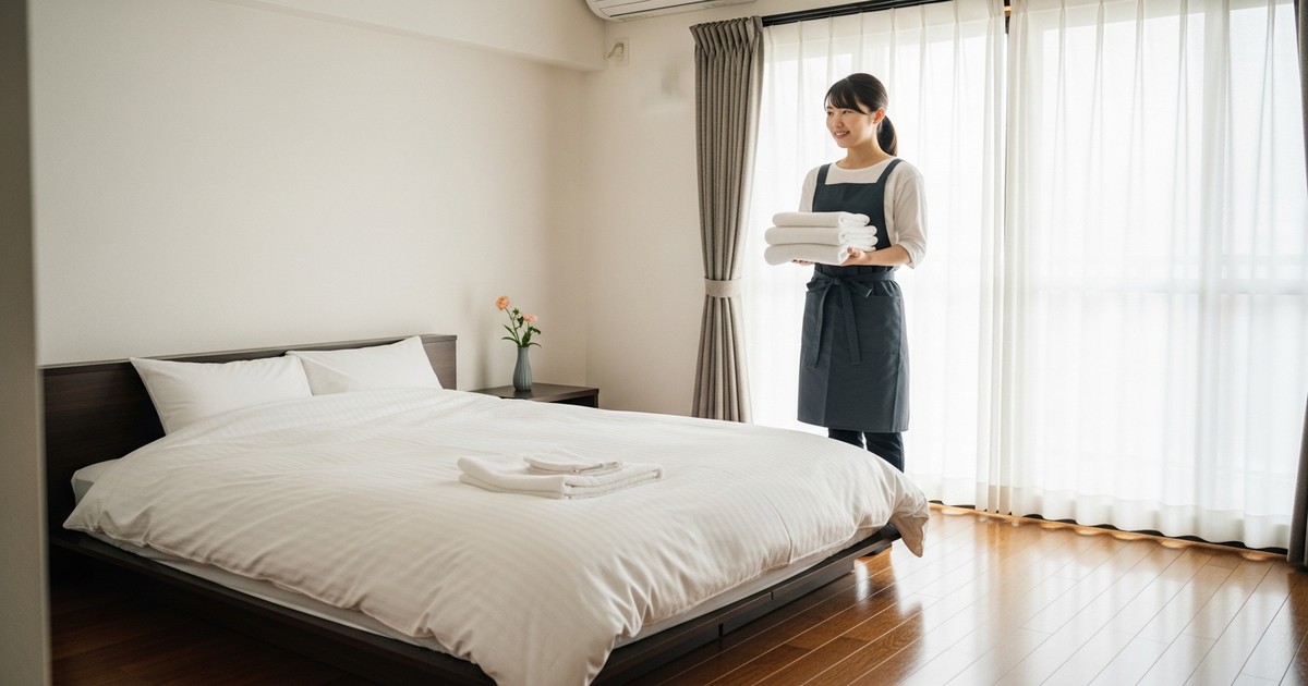 民泊の清掃品質が集客に影響する理由と品質を保つための考え方