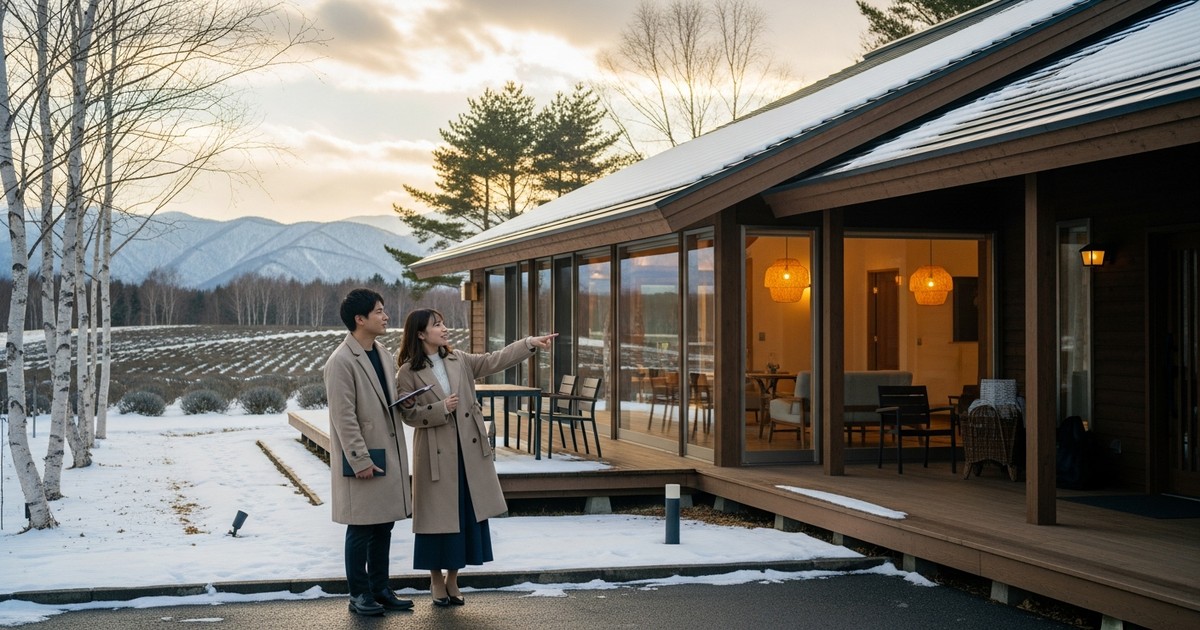 What conditions make a Furano resort property viable as a minpasu investment?