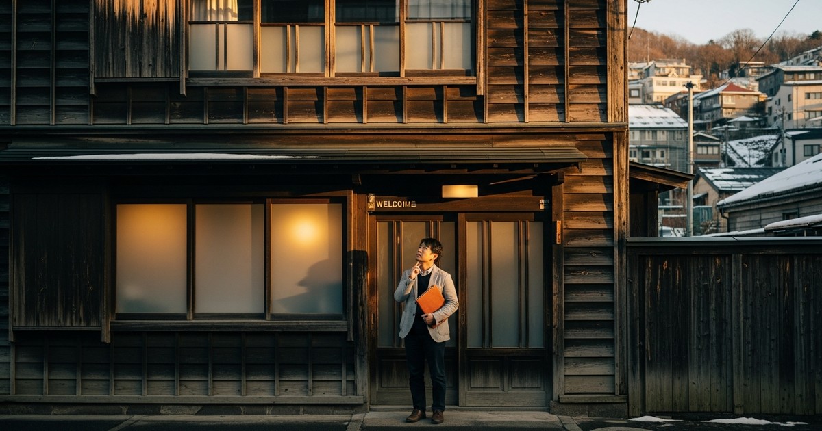 Cost-benefit calculation for converting an Otaru traditional house into a minpasa investment property