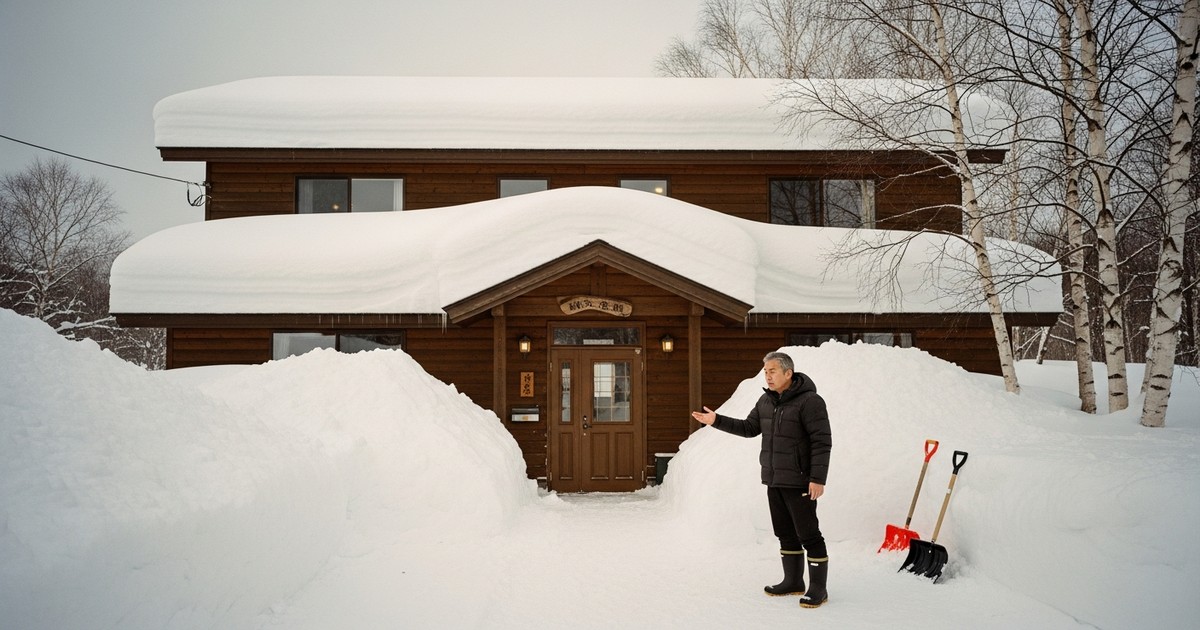 北海道の民泊で除雪トラブルが起きた。代行会社の責任範囲はどこまでか
