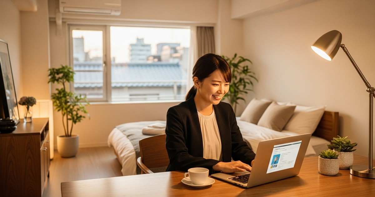 民泊物件をAirbnbだけでなくBooking.comや楽天にも掲載して稼働率を上げる